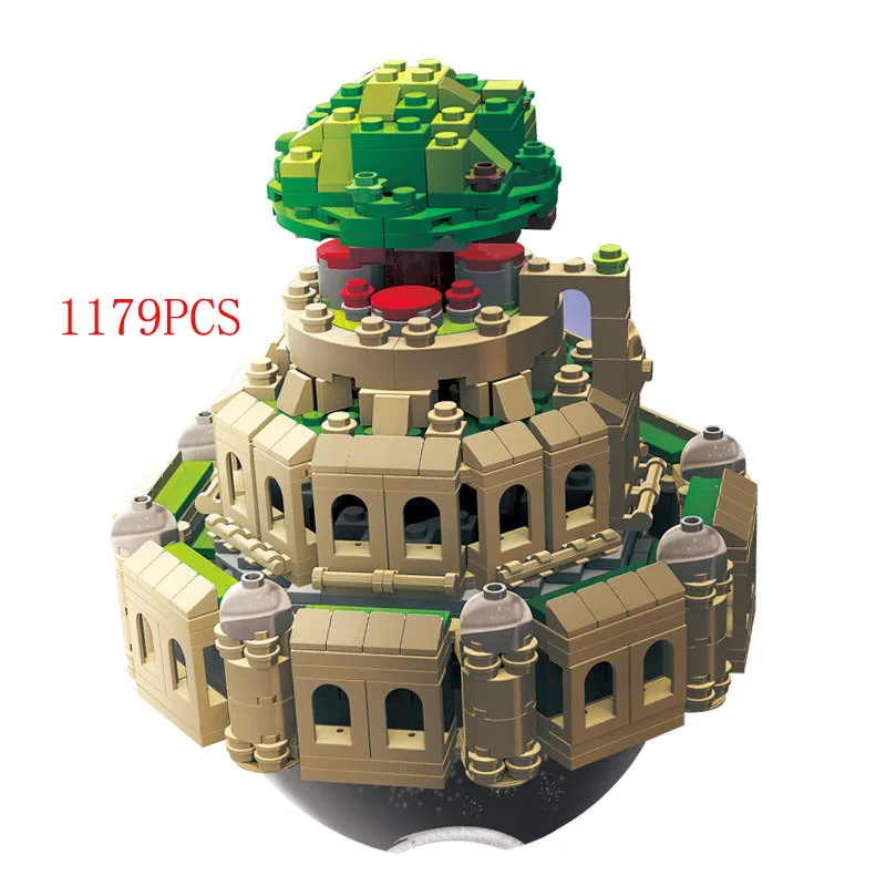 1179 шт., японские аниме замки в небе, анимационная сцена MOC, строительные блоки, модели, кирпичи, игрушки, музыкальная шкатулка, коллекция для д...
1179 шт., японские аниме замки в небе, анимационная сцена MOC, строительные блоки, модели, кирпичи, игрушки, музыкальная шкатулка, коллекция для д...