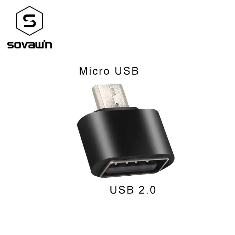Sovawin микро USB штекер на Женский фотоконвертер для смартфона Android флэш накопителей