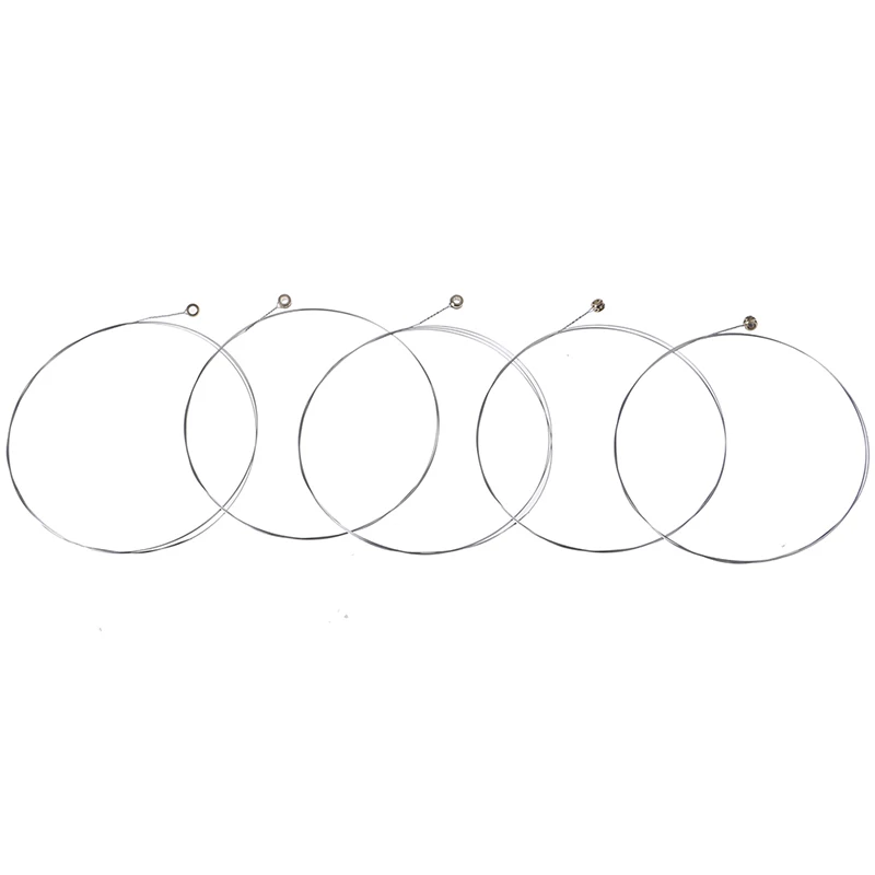 5 шт. серебристые стальные струны для Акустических Гитарных струн струн|Детали и