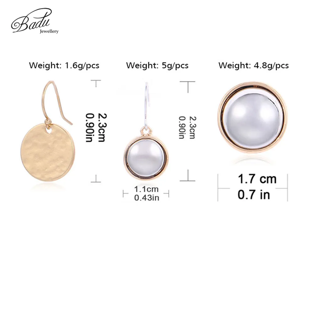 Badu Round Metal Clip Earrings for Women Cute Lovely Small Earring Fashion Party Jewelry Wholesale
Badu Round Metal Clip Earrings for Women Cute Lovely Small Earring Fashion Party Jewelry Wholesale