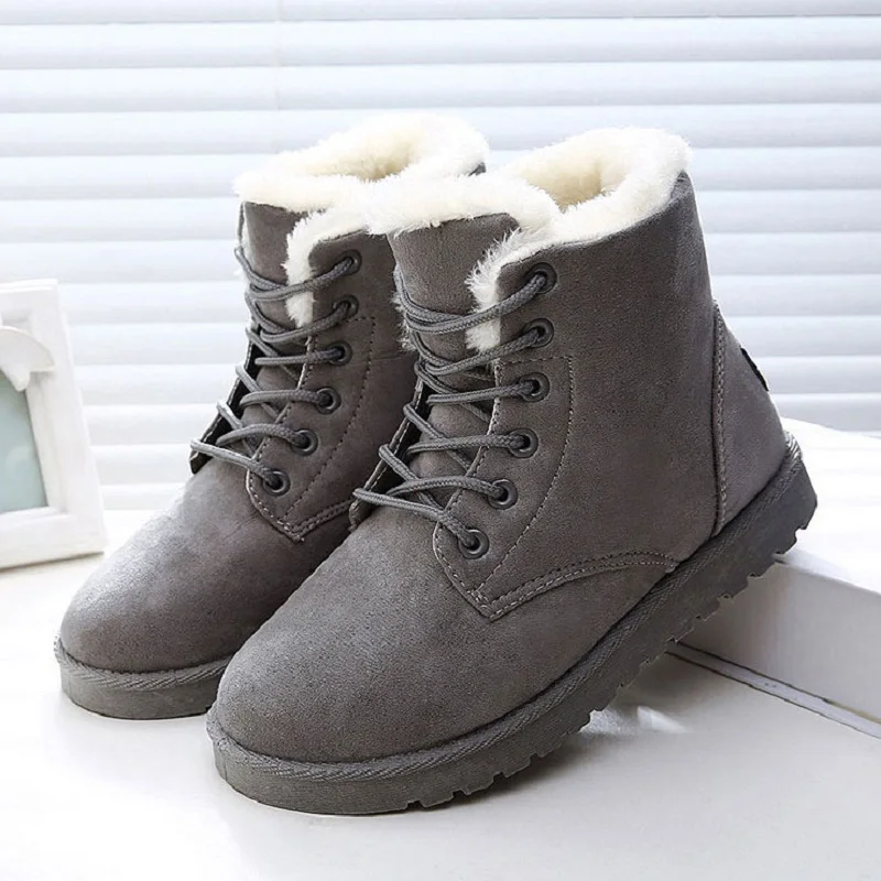 Women Boots Winter Shoes Woman Snow Shoes Warm Faux Suede Ankle Boot For Woman Bota Feminina Plus Size Winter Boots Female Shoes
Women Boots Winter Shoes Woman Snow Shoes Warm Faux Suede Ankle Boot For Woman Bota Feminina Plus Size Winter Boots Female Shoes