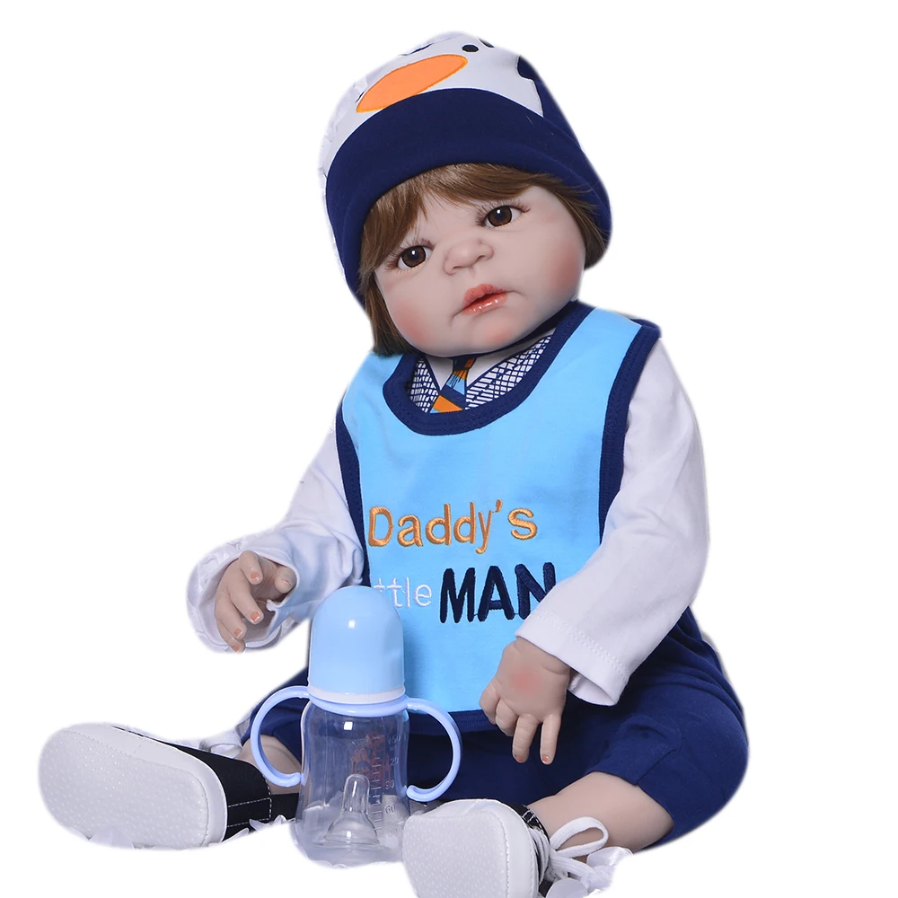 Кукла reborn menino, виниловая силиконовая кукла-младенец, 23 дюйма, 57 см, для детей, подарок для купания
Кукла reborn menino, виниловая силиконовая кукла-младенец, 23 дюйма, 57 см, для детей, подарок для купания