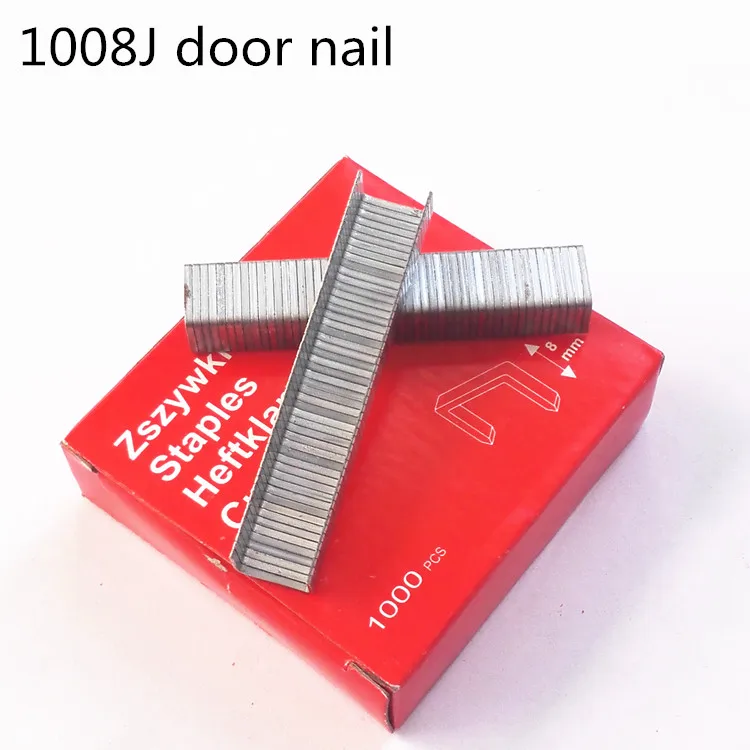 1000pcs 1008J nail hand Nail Gun Accessory Special Nail For Nail Gun Rough Door Type Nailgun Free Shipping
1000pcs 1008J nail hand Nail Gun Accessory Special Nail For Nail Gun Rough Door Type Nailgun Free Shipping