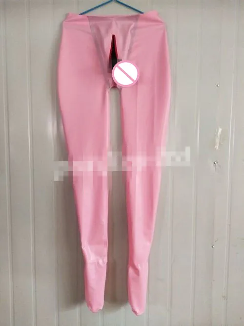

Резиновые красивые сексуальные мужские розовые брюки Gummi из латекса, размер XXS-XXL