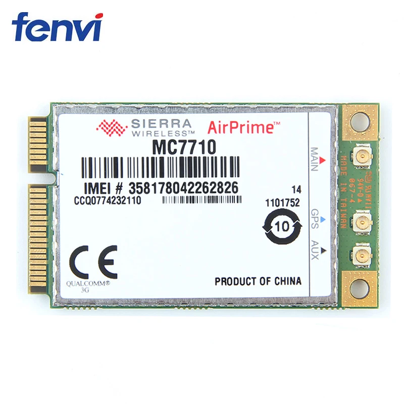 Разблокированный Sierra беспроводной airprime MC7710 Mini PCI E LTE/HSPA + 3G 4G модуль Wlan WWAN карта