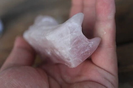 173g NATURAL rose QUARTZ Crystal carves dragon skull HEALING