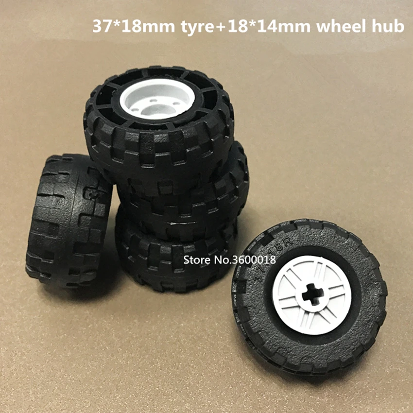 4set/lot Decool high-tech wheel 37*18mm mechanical Compatible with 55982 56891 MOC blocks bricks parts set
4set/lot Decool high-tech wheel 37*18mm mechanical Compatible with 55982 56891 MOC blocks bricks parts set