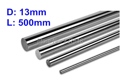 2pcs/lot D13mm L500mm linear shaft 13mm LM Shaft diameter 500mm long for LM13UU 13mm linear ball bearing linear smooth rod
2pcs/lot D13mm L500mm linear shaft 13mm LM Shaft diameter 500mm long for LM13UU 13mm linear ball bearing linear smooth rod