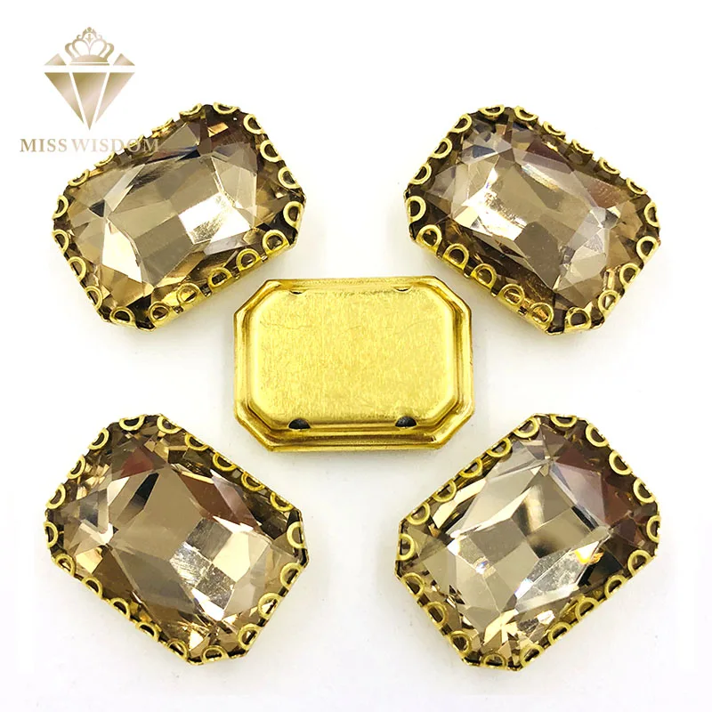 8X10/10X14/13x18mm sew on rhinestones Light coffee Rectangle gold base lacy shape claw glass crystal rhinestones Diy accessories
8X10/10X14/13x18mm sew on rhinestones Light coffee Rectangle gold base lacy shape claw glass crystal rhinestones Diy accessories