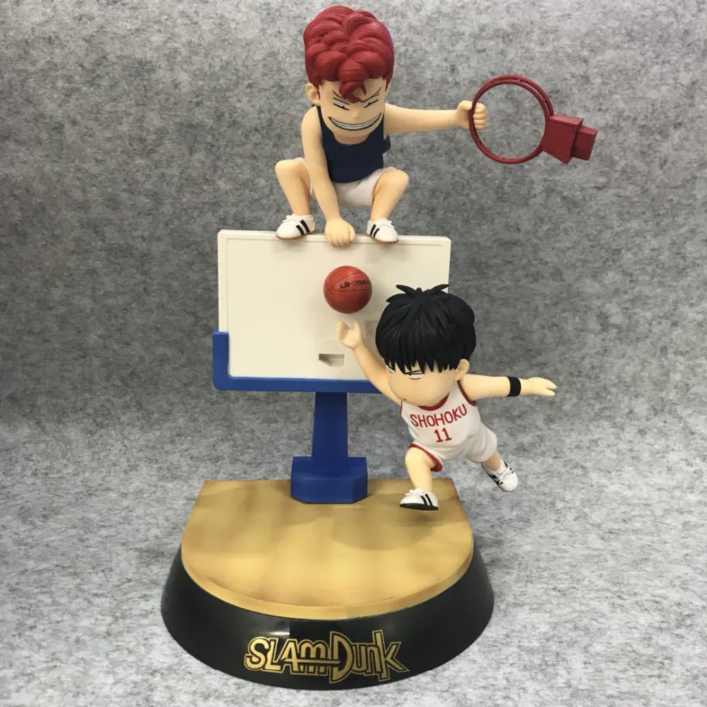 NEW hot 30cm SLAM DUNK Hanamichi Sakuragi Rukawa Kaede action figure collection toys Christmas gift no box
NEW hot 30cm SLAM DUNK Hanamichi Sakuragi Rukawa Kaede action figure collection toys Christmas gift no box