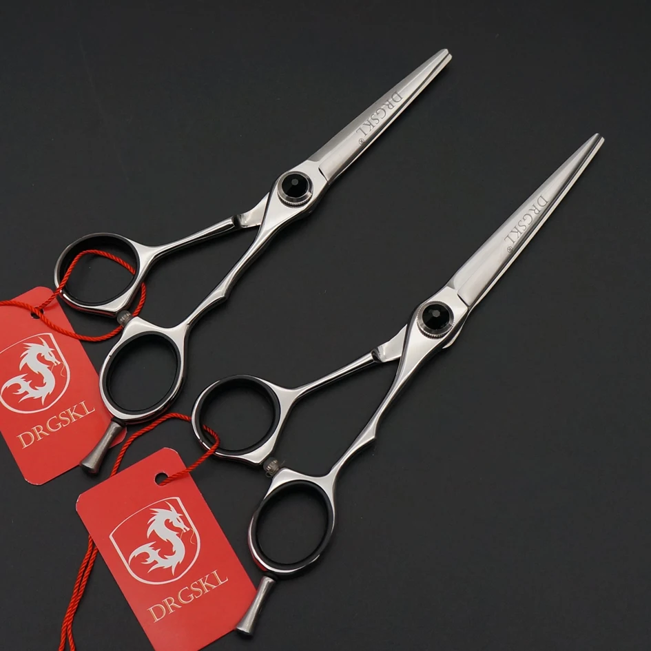 DRGSKL high-end hair cut scissors, 440C 5.5/6.0 inch professional barber cut scissors hair hairdressing shears tijeras peluquero
DRGSKL high-end hair cut scissors, 440C 5.5/6.0 inch professional barber cut scissors hair hairdressing shears tijeras peluquero