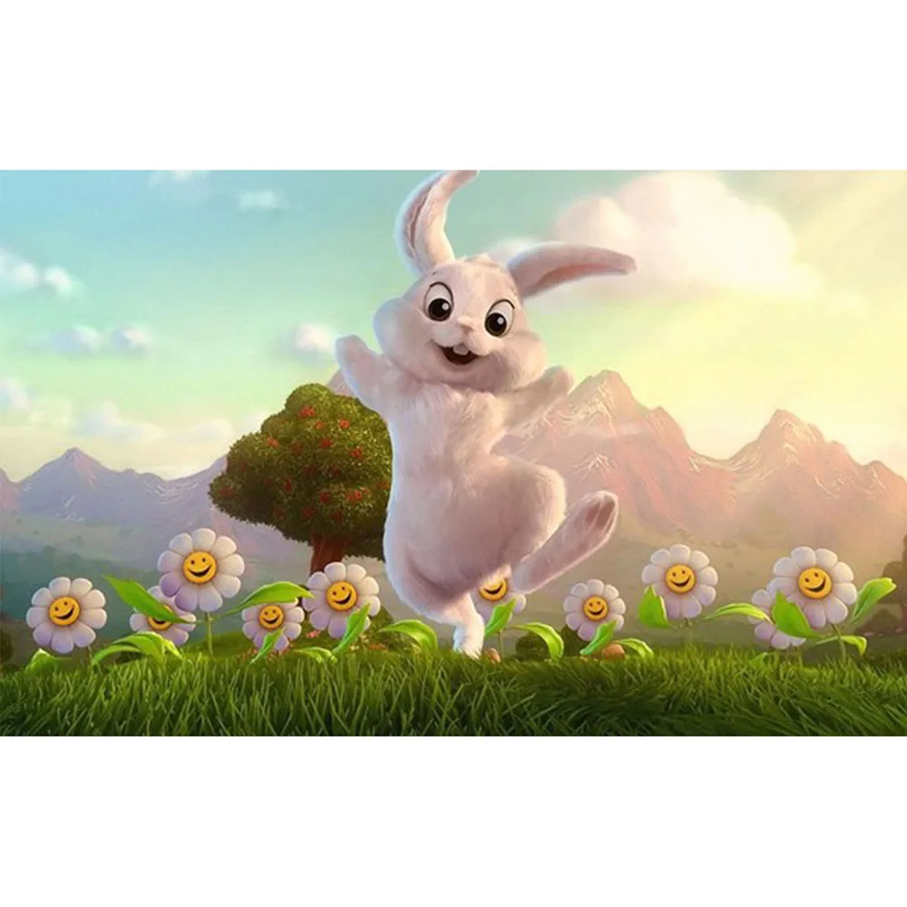 diamond embroidery lively rabbit 5d diamond painting animals full diamond mosaic 3d picture of rhinestones cross-stitch decor
diamond embroidery lively rabbit 5d diamond painting animals full diamond mosaic 3d picture of rhinestones cross-stitch decor