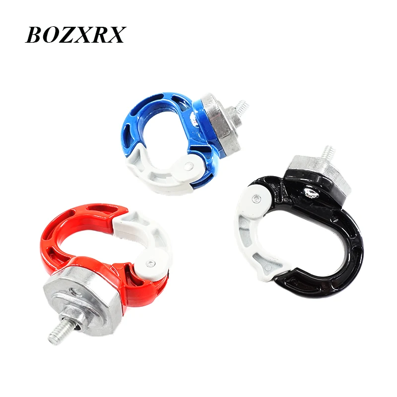 BOZXRX Motorcycle Scooter Bicycle Helmet Holder Aluminum Alloy Bag Bottle Hook Hanger with Screws Luggage Hook Mount
BOZXRX Motorcycle Scooter Bicycle Helmet Holder Aluminum Alloy Bag Bottle Hook Hanger with Screws Luggage Hook Mount