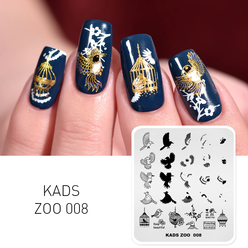 MISSGUOGUO Stamping Plates Nail Art Stamp for Nails Bird's Sketch Images Stencil for Nails Gel Print Tool Nail Stamp
MISSGUOGUO Stamping Plates Nail Art Stamp for Nails Bird's Sketch Images Stencil for Nails Gel Print Tool Nail Stamp