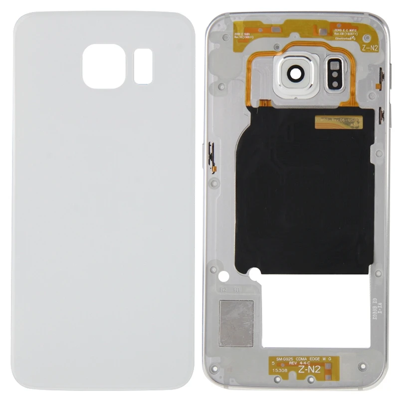Full Housing Cover(Back Plate Housing Camera Lens Panel + Battery Back Cover) for Galaxy S6 Edge / G925
Full Housing Cover(Back Plate Housing Camera Lens Panel + Battery Back Cover) for Galaxy S6 Edge / G925
