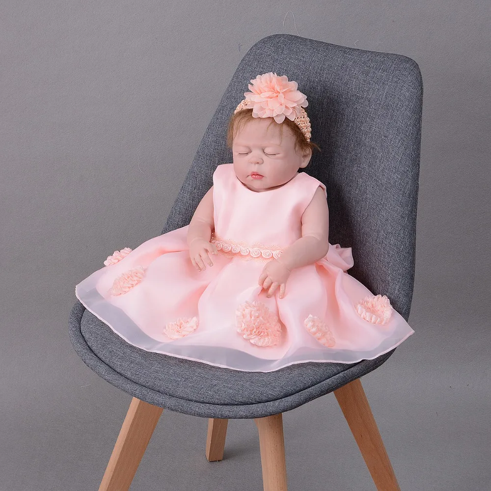 Силиконовая кукла Reborn, 55 см, для всего тела, детские игрушки, белое/розовое платье с бантом, кукла принцессы для девочек, Реалистичная кукла д...
Силиконовая кукла Reborn, 55 см, для всего тела, детские игрушки, белое/розовое платье с бантом, кукла принцессы для девочек, Реалистичная кукла д...