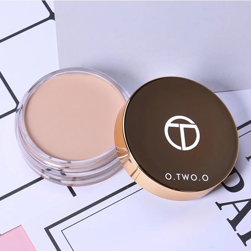 O. TWO. O Concealer Cream Complete Cover Wrinkles Pores Corrective Makeup Primer Foundation Lasting | Красота и здоровье