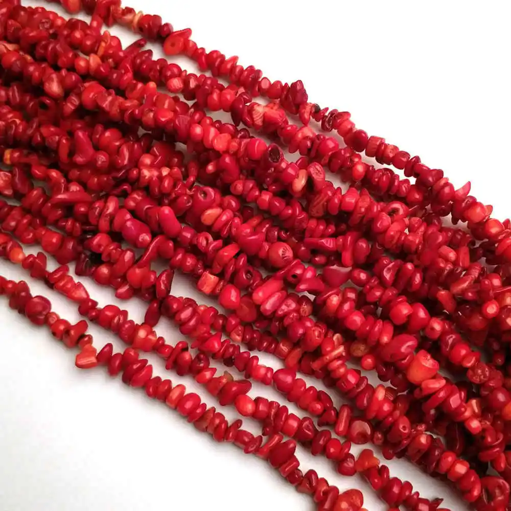 High Quality 5-7mm Pretty Natural Red Coral Freeform Gravel DIY Gems Loose Beads Strand 16" Jewelry Making w380
High Quality 5-7mm Pretty Natural Red Coral Freeform Gravel DIY Gems Loose Beads Strand 16" Jewelry Making w380