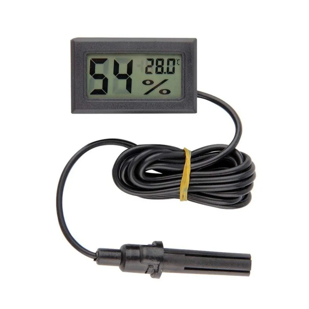 Мини ЖК Цифровой термометр гигрометр Температура в помещении удобный датчик