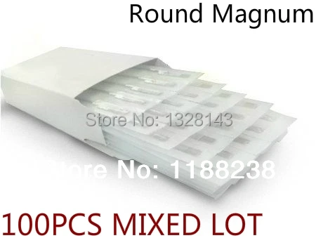 100PCS Tattoo Needles Round Magnum 5RM,7RM.9RM,11RM,13RM,15RM MIXED ASSORTED Tattoo Needles 316 Stainless Steel
100PCS Tattoo Needles Round Magnum 5RM,7RM.9RM,11RM,13RM,15RM MIXED ASSORTED Tattoo Needles 316 Stainless Steel