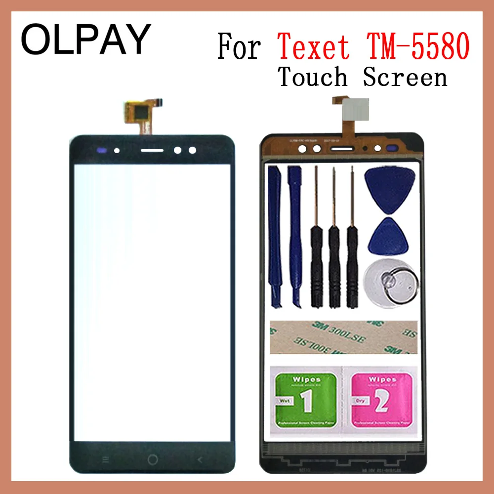5.5 '' Новый 100% сенсорный экран мобильного телефона для Texet TM 5580 5588 Сенсорный