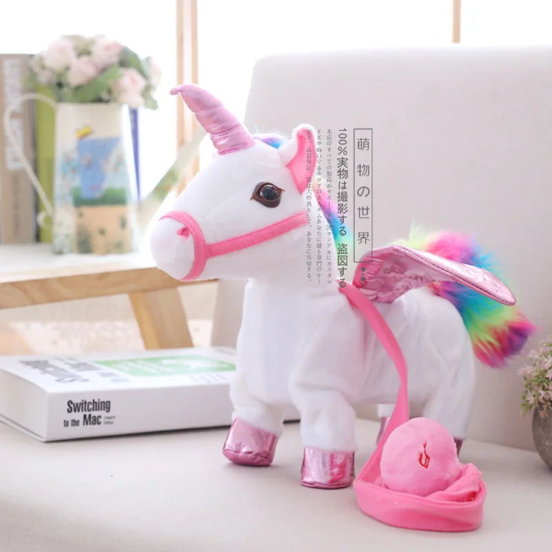 Hotsales Electric Walking Unicorn Plush Toy Stuffed Animal Toy Electronic Sing Music Unicorn Toy for Children Christmas Gifts
Hotsales Electric Walking Unicorn Plush Toy Stuffed Animal Toy Electronic Sing Music Unicorn Toy for Children Christmas Gifts