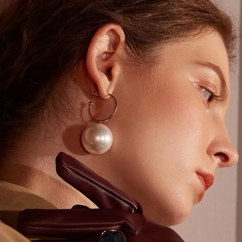 2019 Pendientes Earrings Ball Shape Plastic Stud Earring Double-sided pearl Colored ear studs oorbellen
2019 Pendientes Earrings Ball Shape Plastic Stud Earring Double-sided pearl Colored ear studs oorbellen
