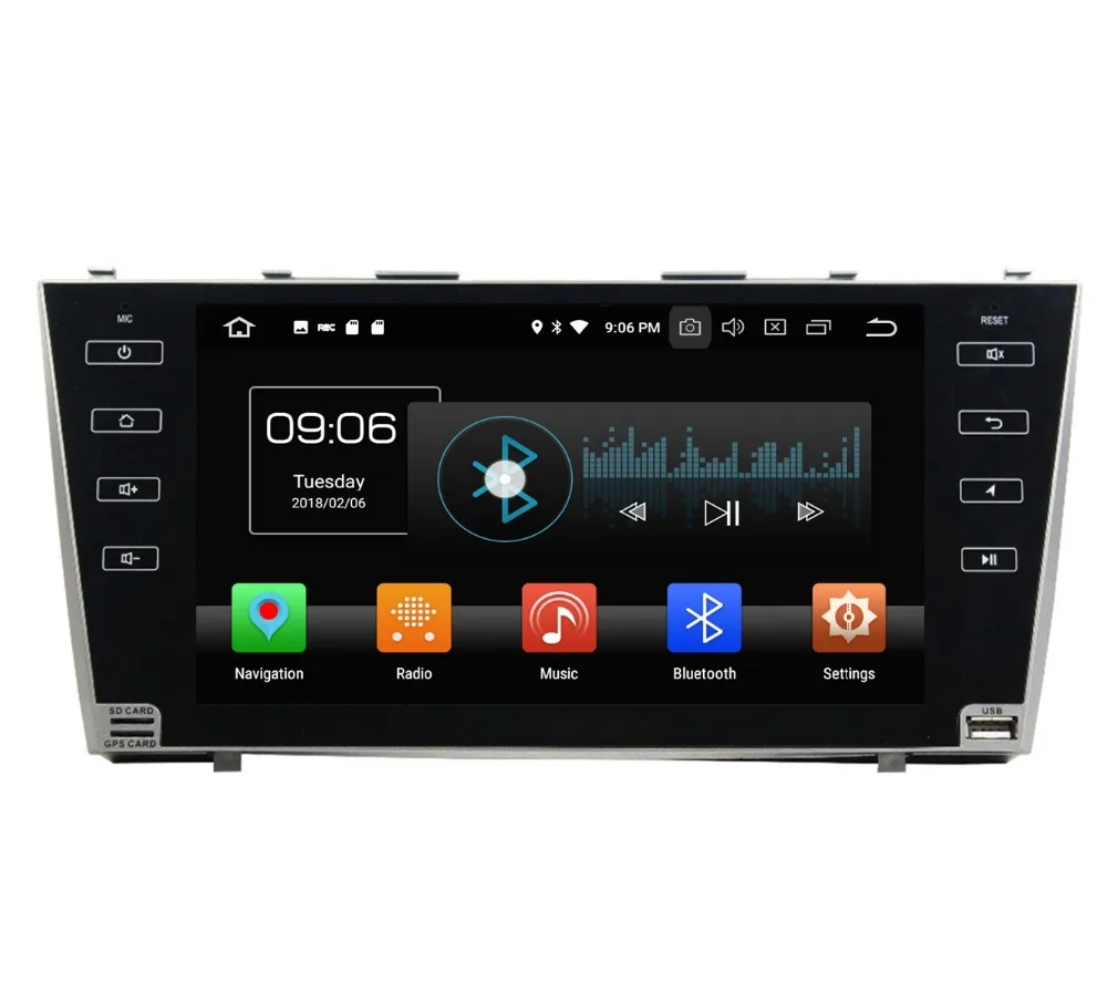 9" Android 8.0 Car Audio DVD Radio GPS for Toyota CAMRY 2007 2008 2009 2010 2011 4GB RAM Bluetooth WIFI USB Mirror-link 32GB ROM
9" Android 8.0 Car Audio DVD Radio GPS for Toyota CAMRY 2007 2008 2009 2010 2011 4GB RAM Bluetooth WIFI USB Mirror-link 32GB ROM