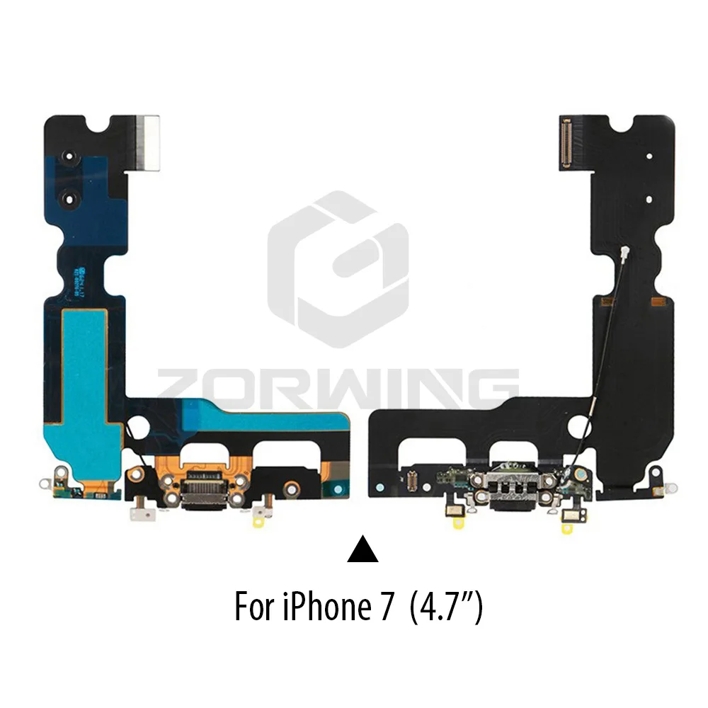 Шлейф с разъемом зарядки для iPhone 5 5S 6 6S 7 8 Plus|charging port|flex cableusb charging port |
