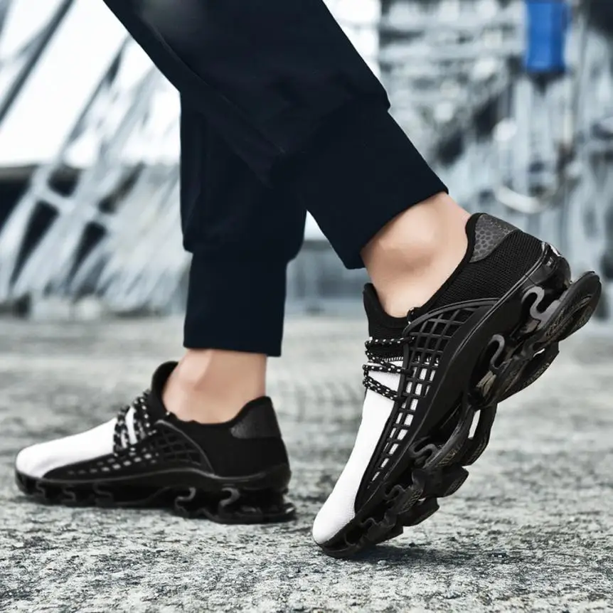 Дышащие кроссовки для мужчин спортивная обувь мужские Zapatos corrientes de verano Red chaussure homme