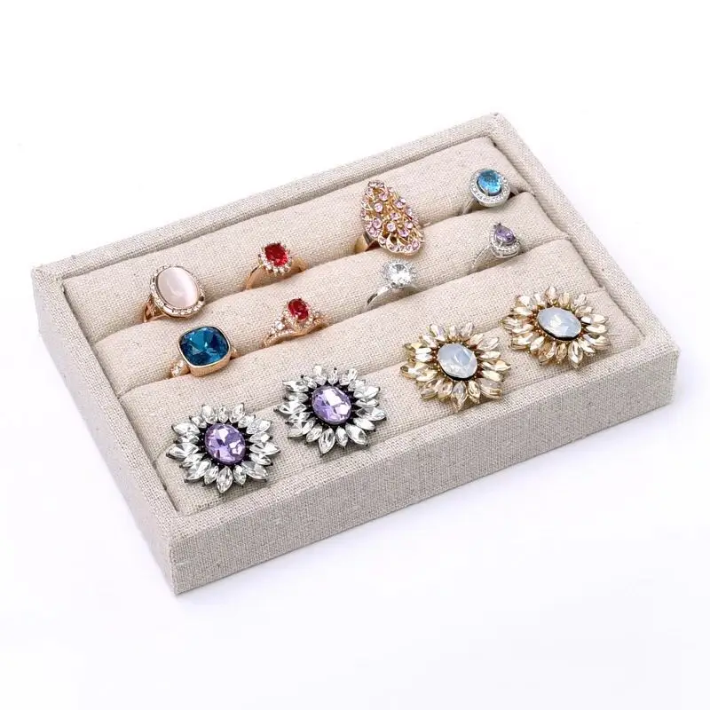 Small Korea Linen Ring Display Tray Jewellery Display Tray Ring Display Plate Ring Gray Velvet Ring Display Plate
Small Korea Linen Ring Display Tray Jewellery Display Tray Ring Display Plate Ring Gray Velvet Ring Display Plate