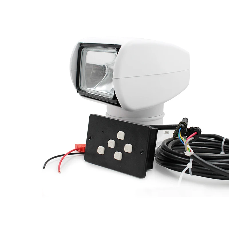 360 Degree Remote Control Search Marine Searchlight 100W Spot Headlight Searching Light For Boats TRUCK SUV BOAT Halogen Bulbs
360 Degree Remote Control Search Marine Searchlight 100W Spot Headlight Searching Light For Boats TRUCK SUV BOAT Halogen Bulbs