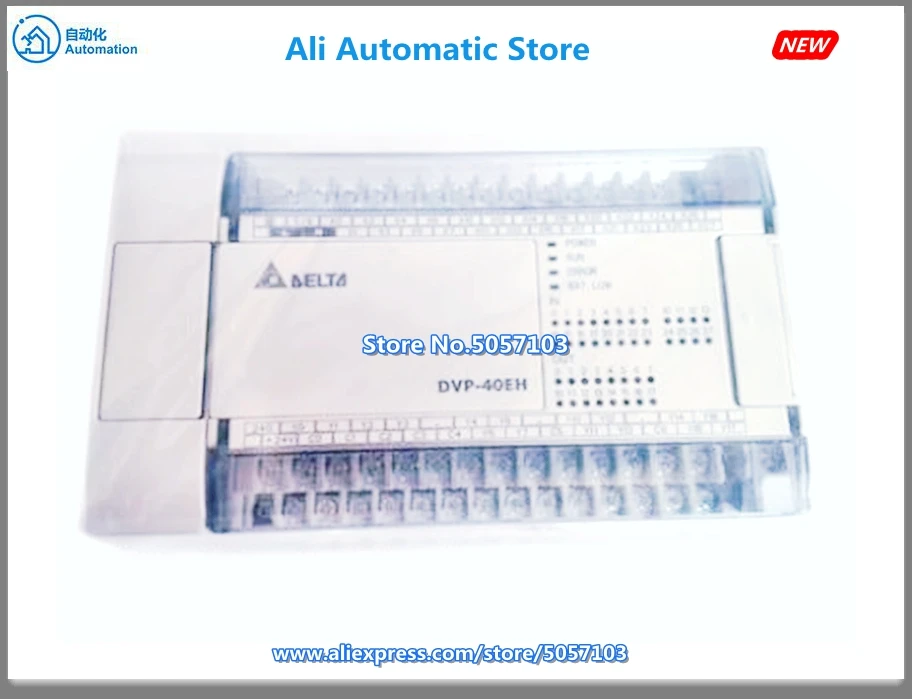 DVP40EH00T3 40 точка хоста 24DI 16DO Силовые транзисторы NPN 24VDC 0.3A 4 канальный 200K Вход