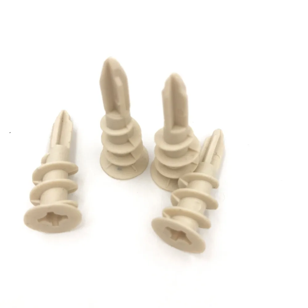 Plasterboard Anchor 100pcs 6x33mm Drywall Nylon Ribbed Anchor Self Drilling Wall Drywall Plastic Nylon Anchor light yellow
Plasterboard Anchor 100pcs 6x33mm Drywall Nylon Ribbed Anchor Self Drilling Wall Drywall Plastic Nylon Anchor light yellow