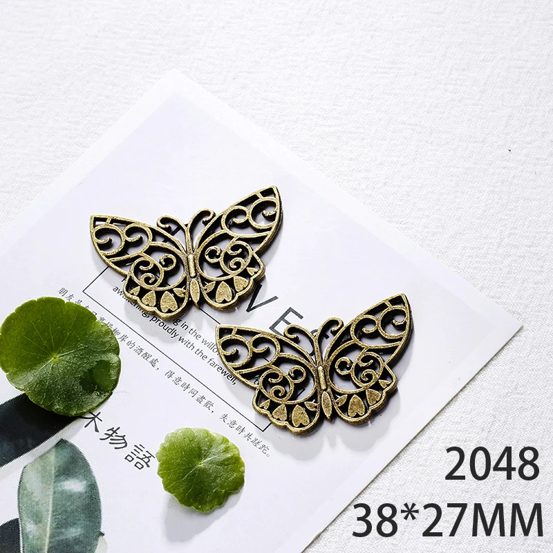 38*27mm 3pcs Butterfly Alloy Pendant For Diy Jewelry Making 2 Colors Antique Silver Antique Bronze No.2048 
38*27mm 3pcs Butterfly Alloy Pendant For Diy Jewelry Making 2 Colors Antique Silver Antique Bronze No.2048