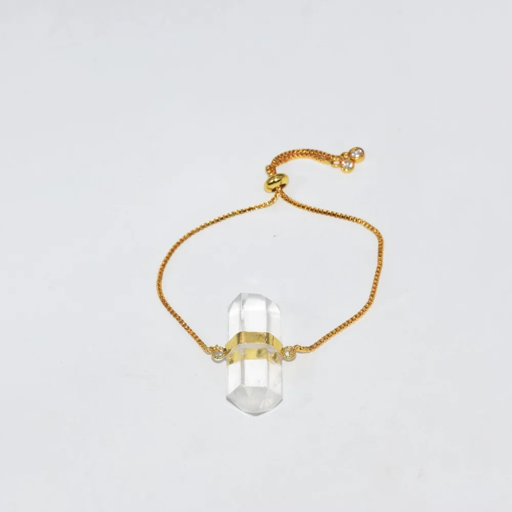 Free Shipping Natural Rock Clear Crystal Quartz couple bracelets bangles 2018 gold chain stone charm bracelet gifts for women
Free Shipping Natural Rock Clear Crystal Quartz couple bracelets bangles 2018 gold chain stone charm bracelet gifts for women