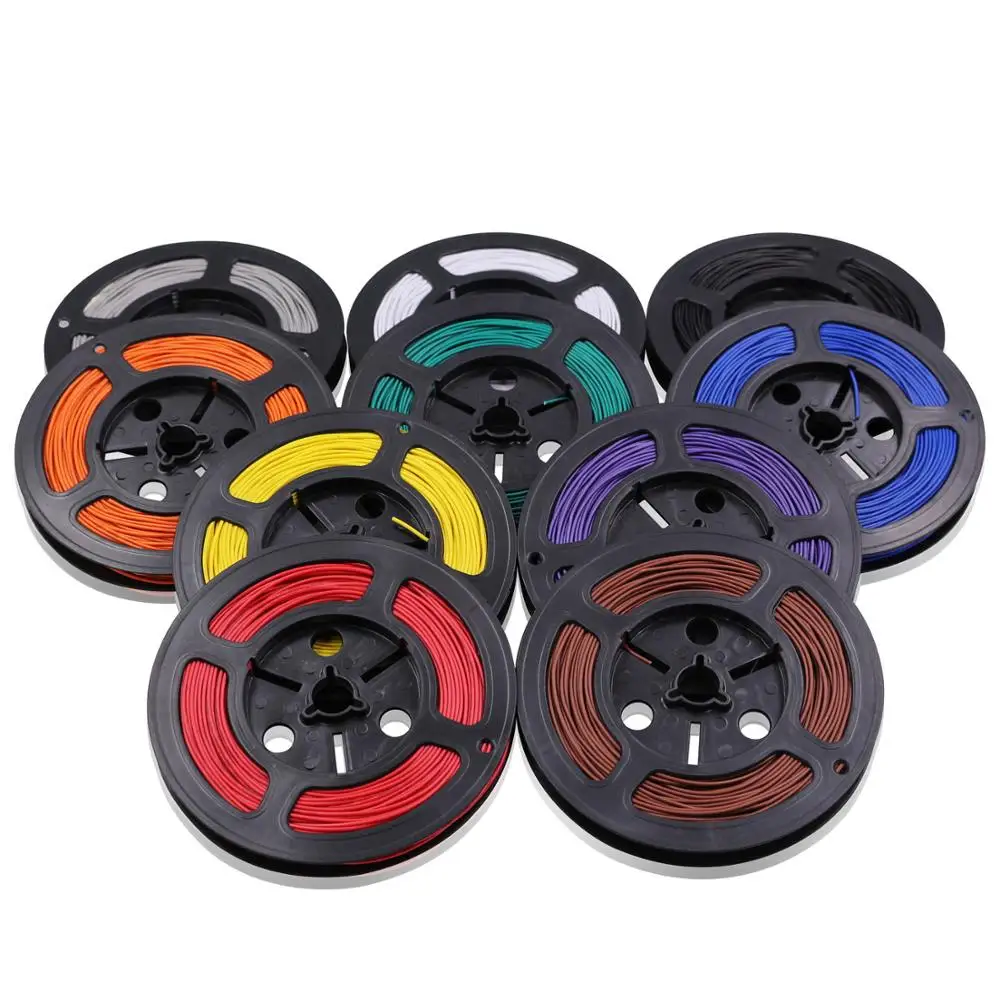 100meter UL 1007 20 AWG 10 color optional wire and cable tinned copper wire DIY electronic wire stranded wire
100meter UL 1007 20 AWG 10 color optional wire and cable tinned copper wire DIY electronic wire stranded wire