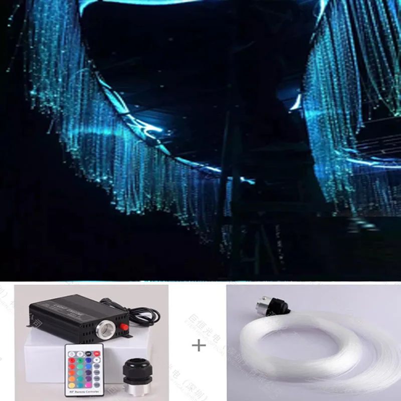 Dot sparkle End glow plastic PMMA optic fiber chandelier for home theatre lights lighting
Dot sparkle End glow plastic PMMA optic fiber chandelier for home theatre lights lighting
