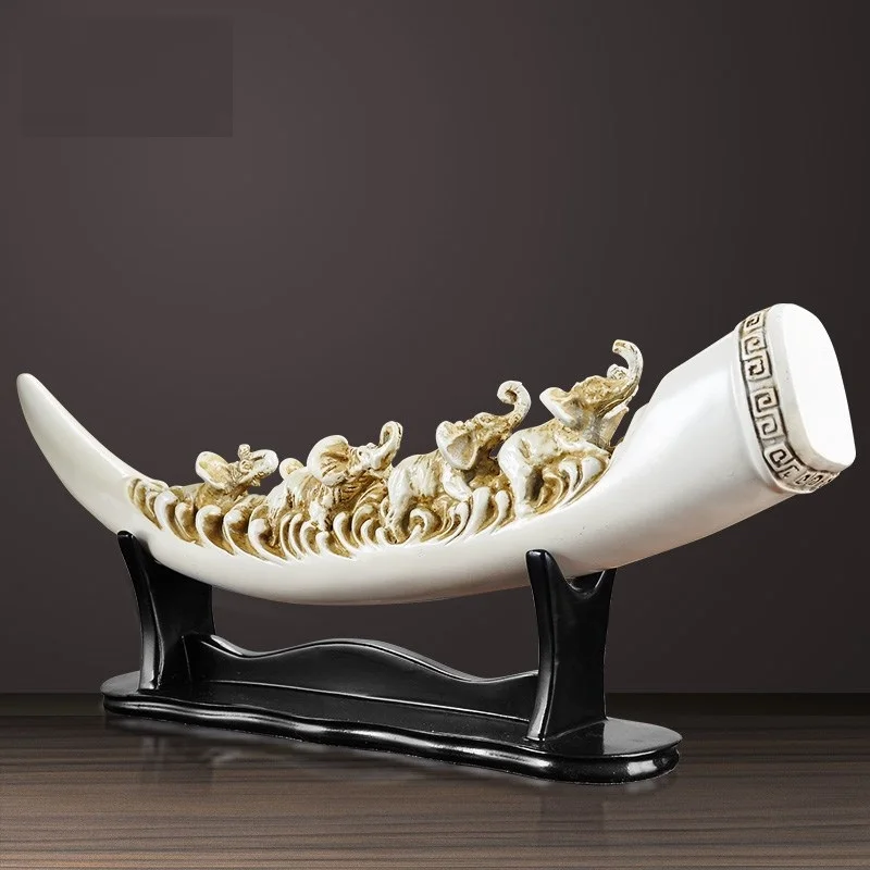 WU CHEN LONG Imitation Lvory Elephant Art Sculpture Resin Crafts Bar Hotel Office TV Cabinet Wine Cabinet Home Decoration R1656
WU CHEN LONG Imitation Lvory Elephant Art Sculpture Resin Crafts Bar Hotel Office TV Cabinet Wine Cabinet Home Decoration R1656