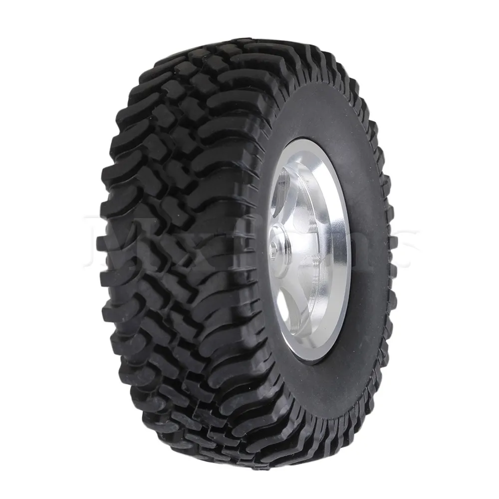 Mxfans 4 x RC1:10 Rock Crawler Grey Alloy 5 Spoke Wheel Rim + Simulation Rubber Tyre
Mxfans 4 x RC1:10 Rock Crawler Grey Alloy 5 Spoke Wheel Rim + Simulation Rubber Tyre