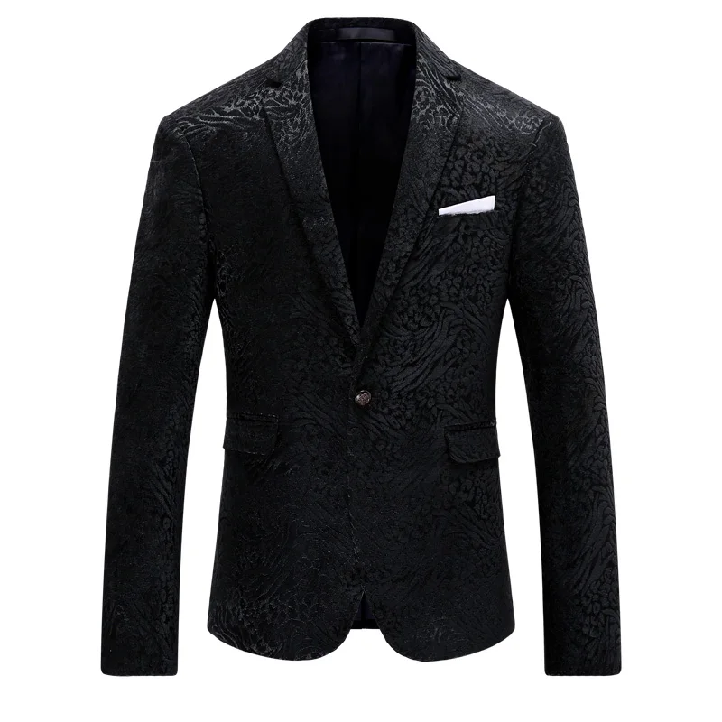 2019 new arrivl style men boutique blazers high-quality fashion casual slim black colors pattern men's suit jacket coat M-4XL
2019 new arrivl style men boutique blazers high-quality fashion casual slim black colors pattern men's suit jacket coat M-4XL