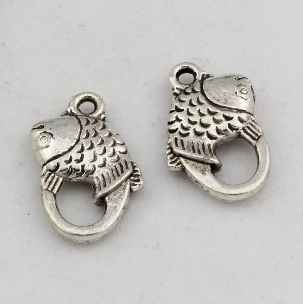 Hot ! 15pcs Zinc Alloy 3D fish Charms Pendants Beads 11mmx19mm DIY Jewelry (nm500)
Hot ! 15pcs Zinc Alloy 3D fish Charms Pendants Beads 11mmx19mm DIY Jewelry (nm500)