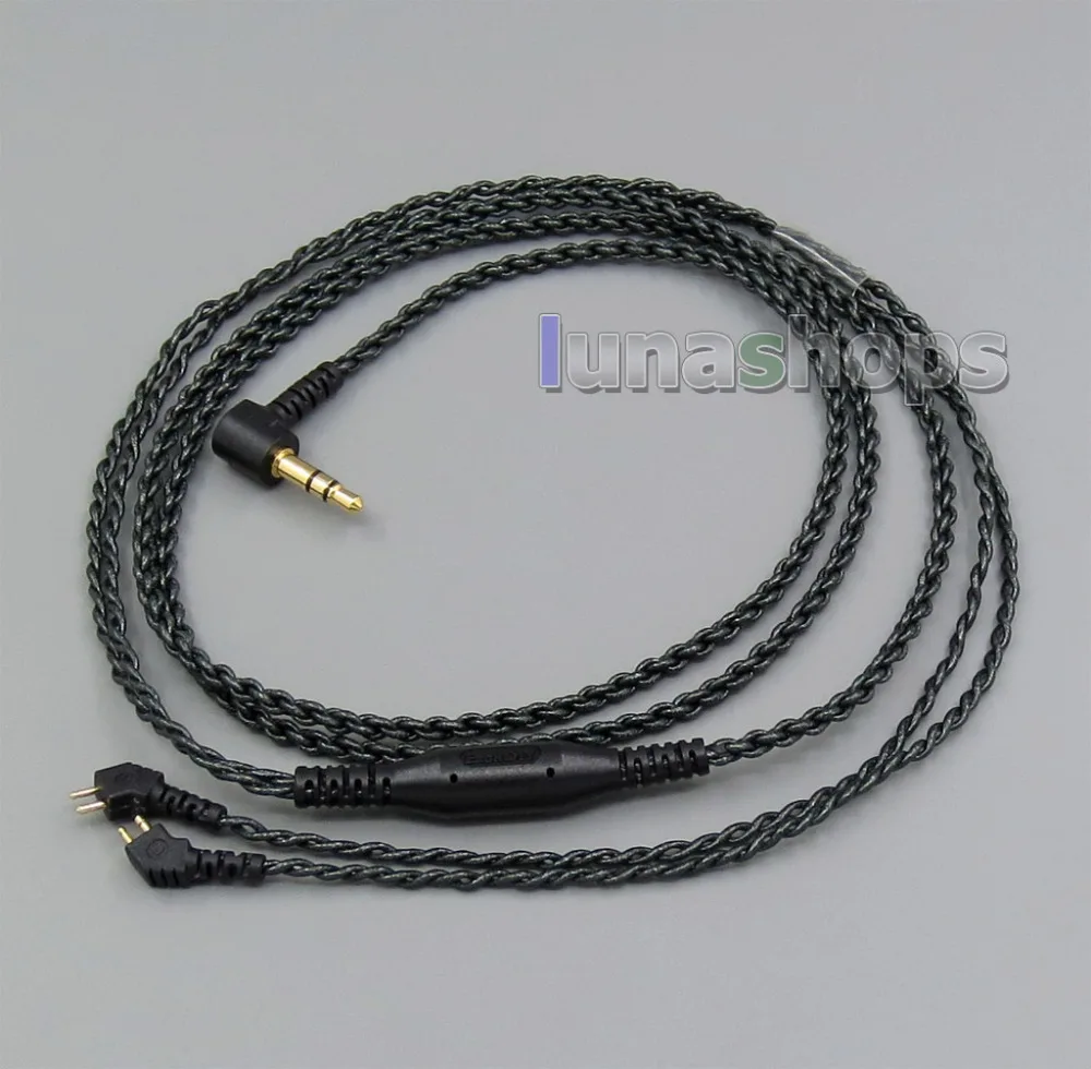 LN005656 3.5mm/ 2.5mm TRRS Balanced 100 Ohm Silver Foiled Earphone Cable For Etymotic ER4B ER4PT ER4S ER6I ER4
LN005656 3.5mm/ 2.5mm TRRS Balanced 100 Ohm Silver Foiled Earphone Cable For Etymotic ER4B ER4PT ER4S ER6I ER4