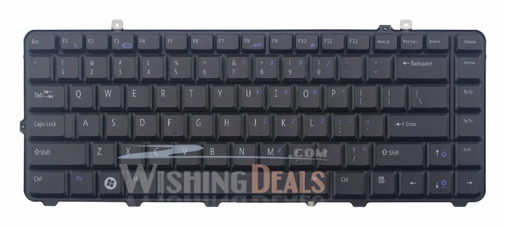 Новый для Dell Studio 1435 1535 1536 1537 1555 1557 1558 NSK-DC001 0TR324 TR324 0W860J W860J США клавиатура |