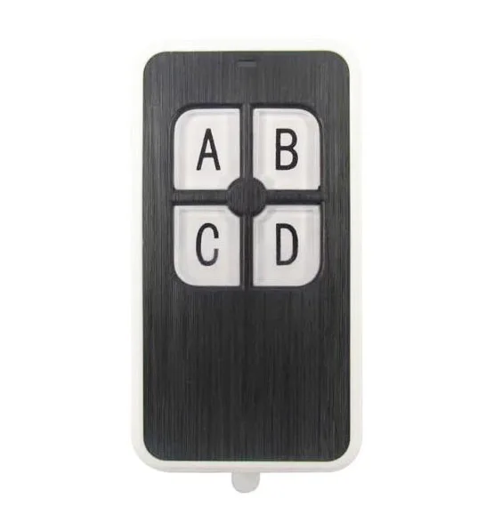 xuanlongyuan Ultra -thin acrylic ABCD Key 4 CH 4CH RF Waterproof Transmitter Wireless Remote Control ,315 / 433.92 MHz /shutters
xuanlongyuan Ultra -thin acrylic ABCD Key 4 CH 4CH RF Waterproof Transmitter Wireless Remote Control ,315 / 433.92 MHz /shutters