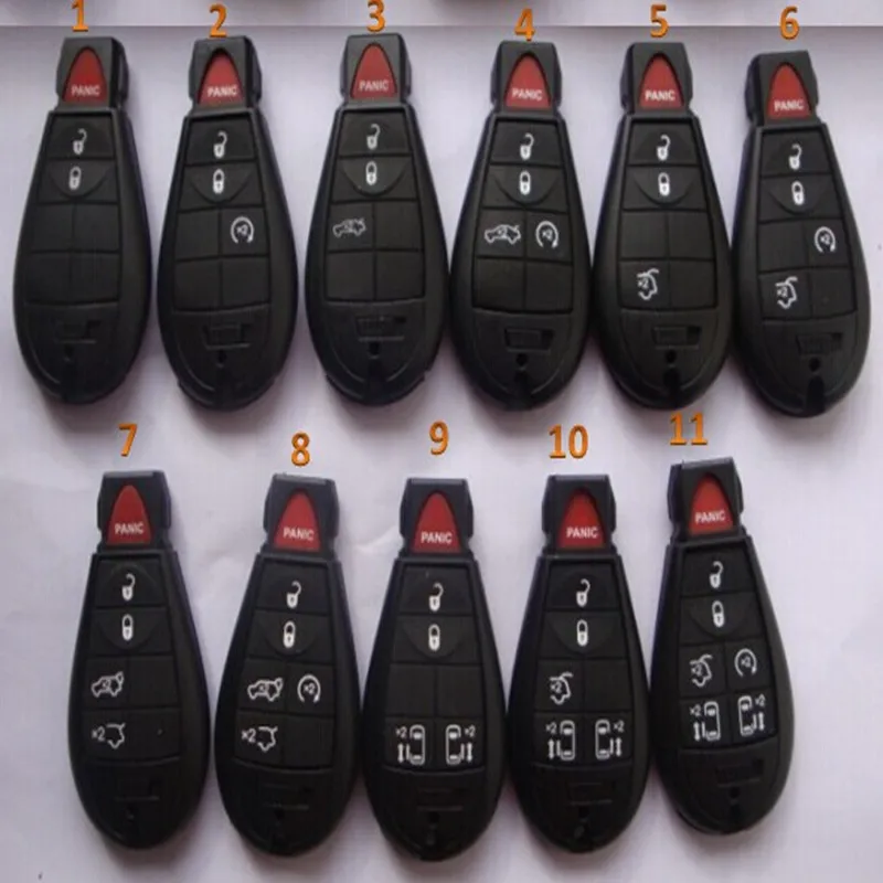 5pcsBRAND NEW REPLACEMENT Shell Smart Remote Key Housing Fobik Case Button Keyless Entry Fob for Dodge Chrysler With Uncut Blade
5pcsBRAND NEW REPLACEMENT Shell Smart Remote Key Housing Fobik Case Button Keyless Entry Fob for Dodge Chrysler With Uncut Blade