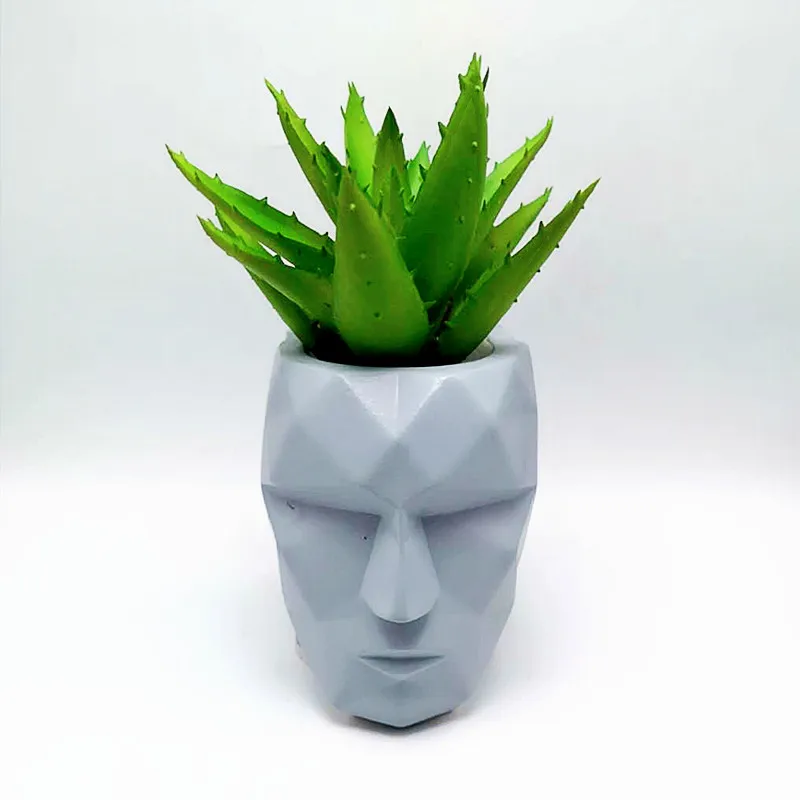 Large 3D abstract skull vase silicone mold diy female makeup pen holder concrete plaster mold interior decoration tools
Large 3D abstract skull vase silicone mold diy female makeup pen holder concrete plaster mold interior decoration tools