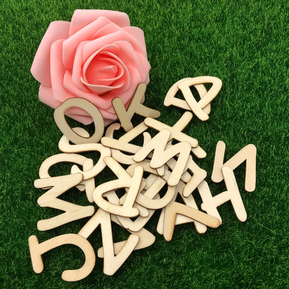 Happymems 52pcs/set 3-4cm A-Z English Cute Words For Birthday Party Wood Letter DIY Wood Crafts Decoration Wooden Letter
Happymems 52pcs/set 3-4cm A-Z English Cute Words For Birthday Party Wood Letter DIY Wood Crafts Decoration Wooden Letter