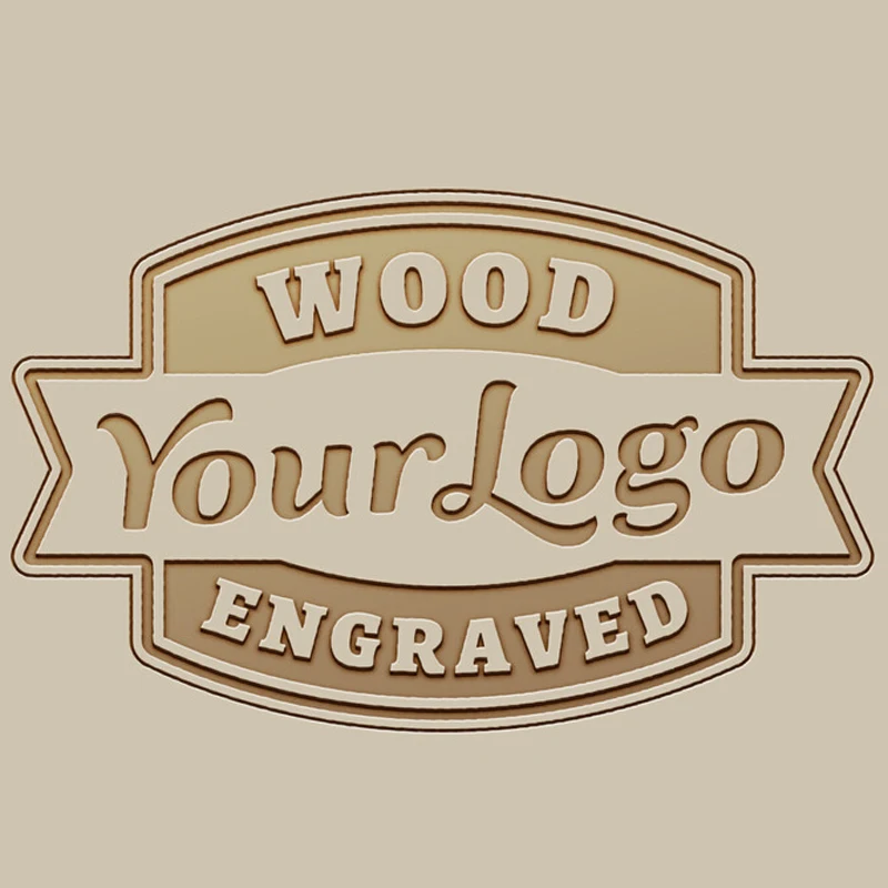 Ваш логотип приветствуется выгравирован на заказ деревянных часах из бамбука