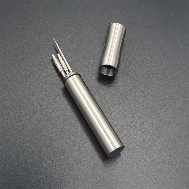 Pocket Travel Pocket Toothpick Holder Waterproof Stainless Steel Pill Case Box Container With Key Ring Titanium Alloy Toothpicks
Pocket Travel Pocket Toothpick Holder Waterproof Stainless Steel Pill Case Box Container With Key Ring Titanium Alloy Toothpicks